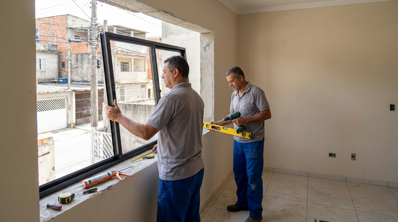 Esquadrias de Alumínio em São Luís‑MA